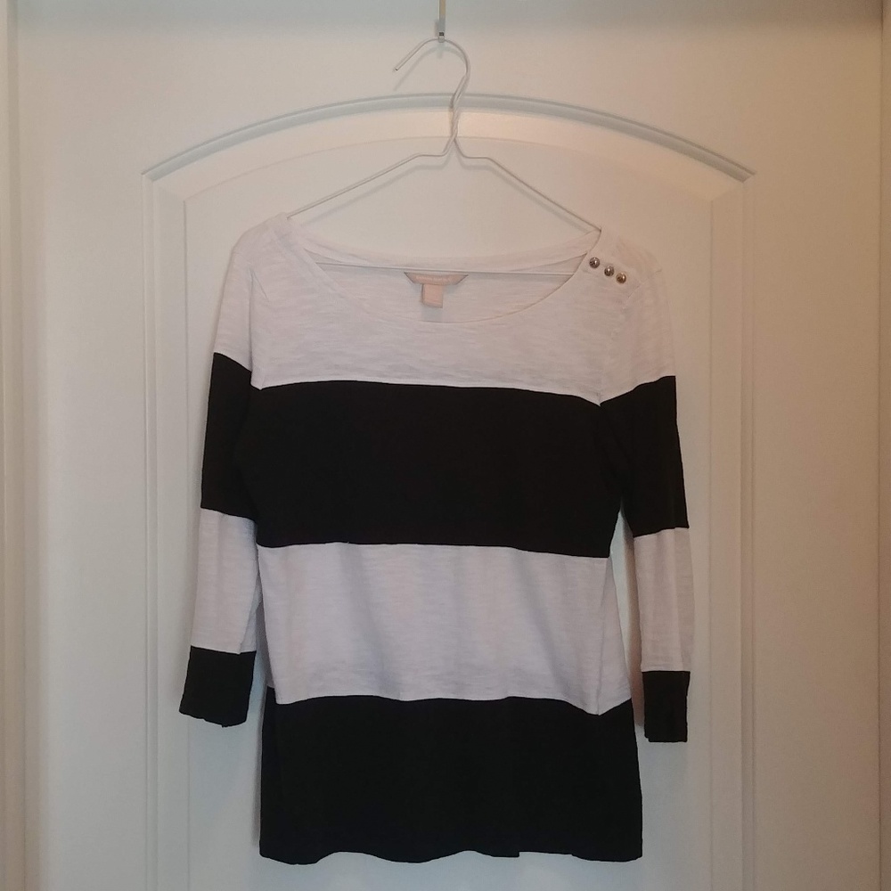 Banana Republic 3/4 Sleeve Top Size Small